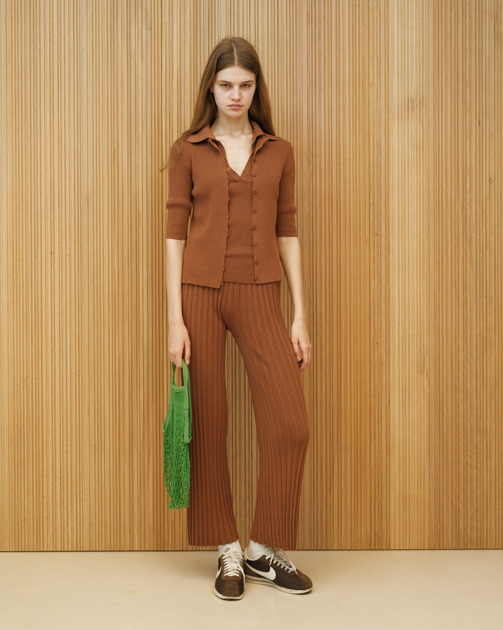 Fine Cotton Ribbed Polo