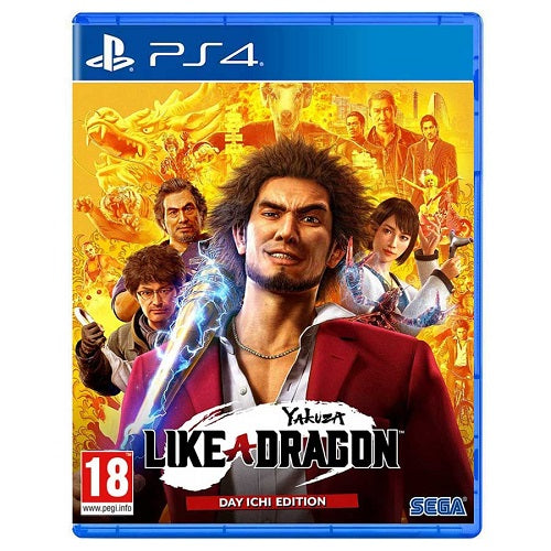 Yakuza Like A Dragon Ps4 Gioco Playstation 4 Multilingua Italiano Nuovo Up Ps5