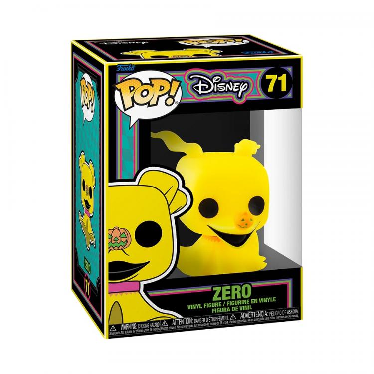 Funko Pop ! The Nightmare Before Christmas Disney - (71) Zero Ghost Blacklight