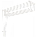 Stendibiancheria A Soffitto Stendino Porta Asciugamani Esterno/Interno - Bianco