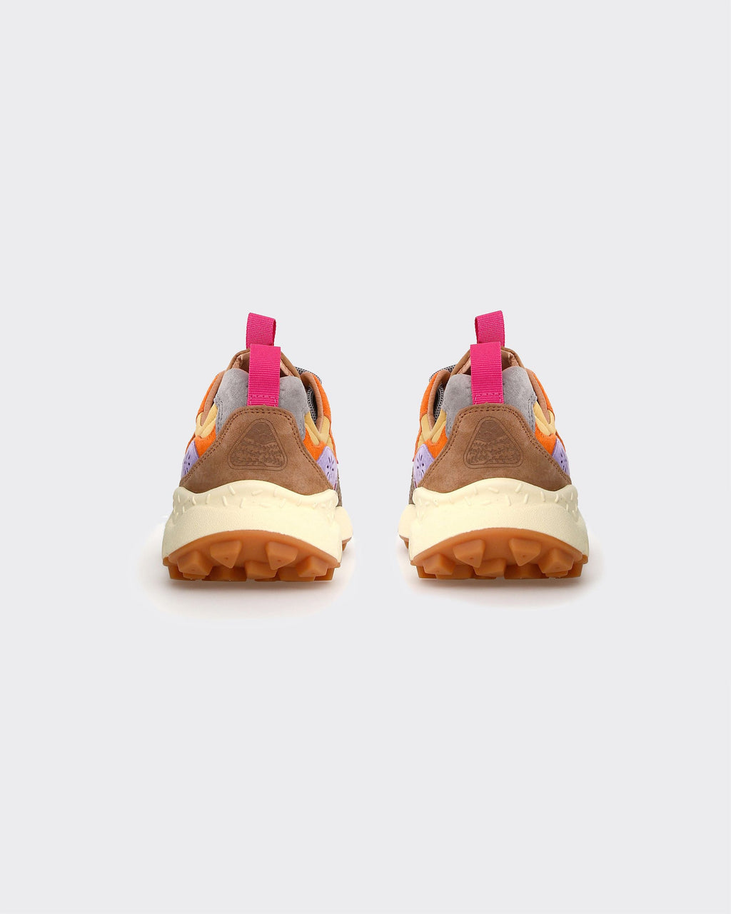Sneakers Yamano 3 Uni Suede/Nylon Light Blue/Yellow/Brown