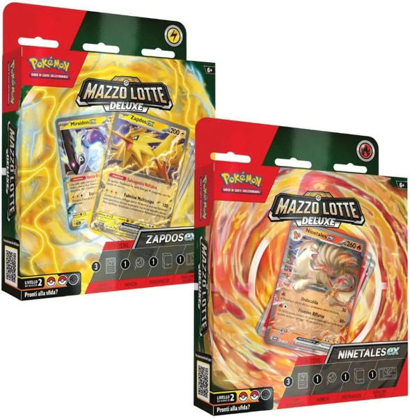Pokémon - Mazzo Lotte Deluxe (Ninetales-Ex) Tcg Card Gioco Carte Collezione Ita