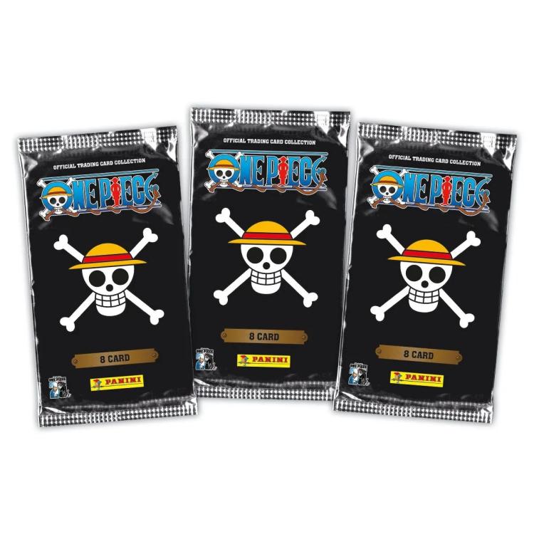 Panini One Piece 25Th Anniversary Ecoblister 3 Bustine Per Album +1 Card Limited