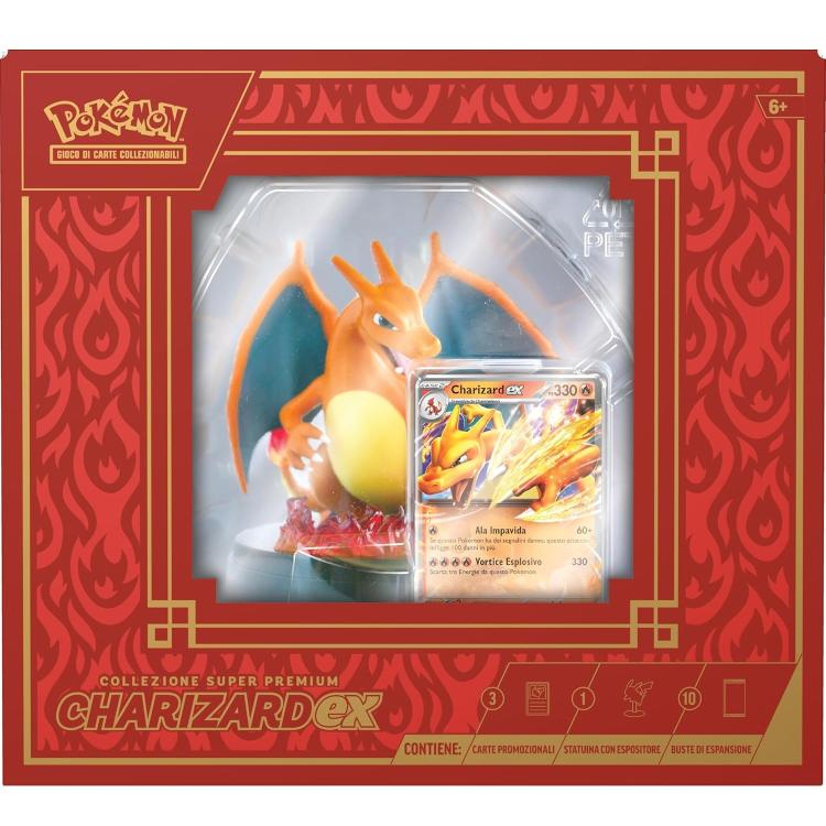 Pokemon - Collezione Super Premium (Charizard-Ex) Gcc Gioco Carte Espansione ENG
