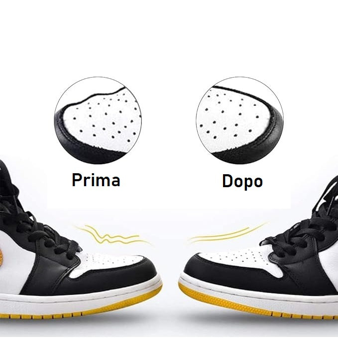 3 Paia Scudi per Scarpe Anti Piega Rughe Protezione Sneaker Shield Uomo e Donna