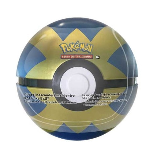 Pokemon Poké Ball Tin (Best Of 2021) Tgc Pokeball Gcc Carte Ita (1 Sfera Random)