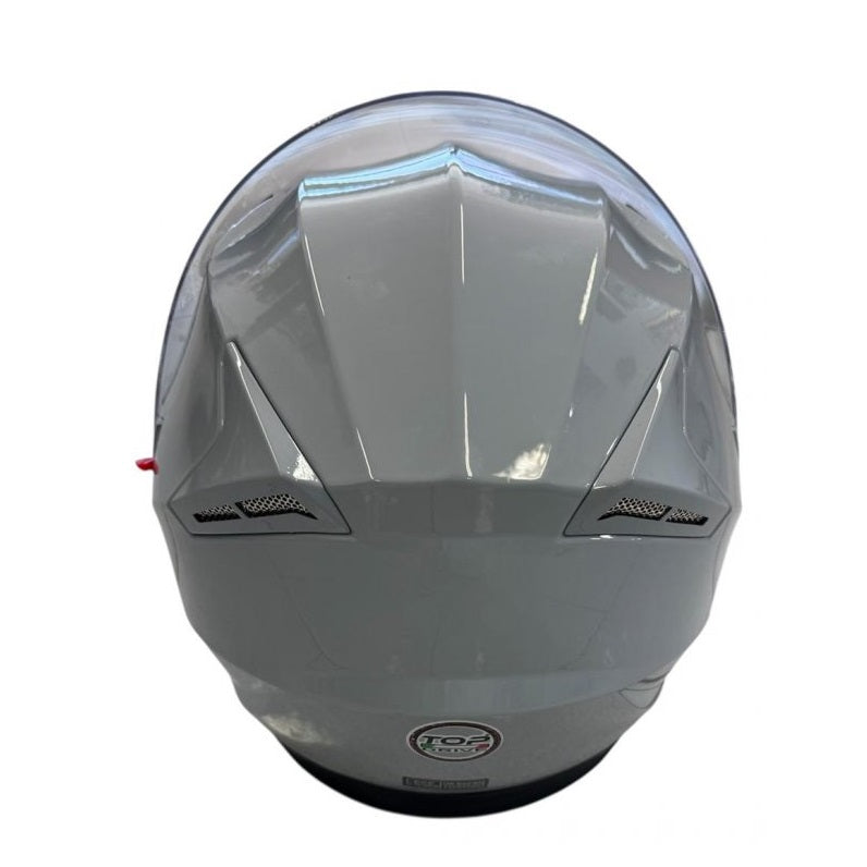 Casco Jet (Max) Moto Scooter Omologato Doppia Visiera Removibile Grigio Shine M