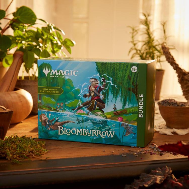 Magic The Gathering (Bloomburrow) Bundle Beyond Booster 9 Buste + Accessori Eng