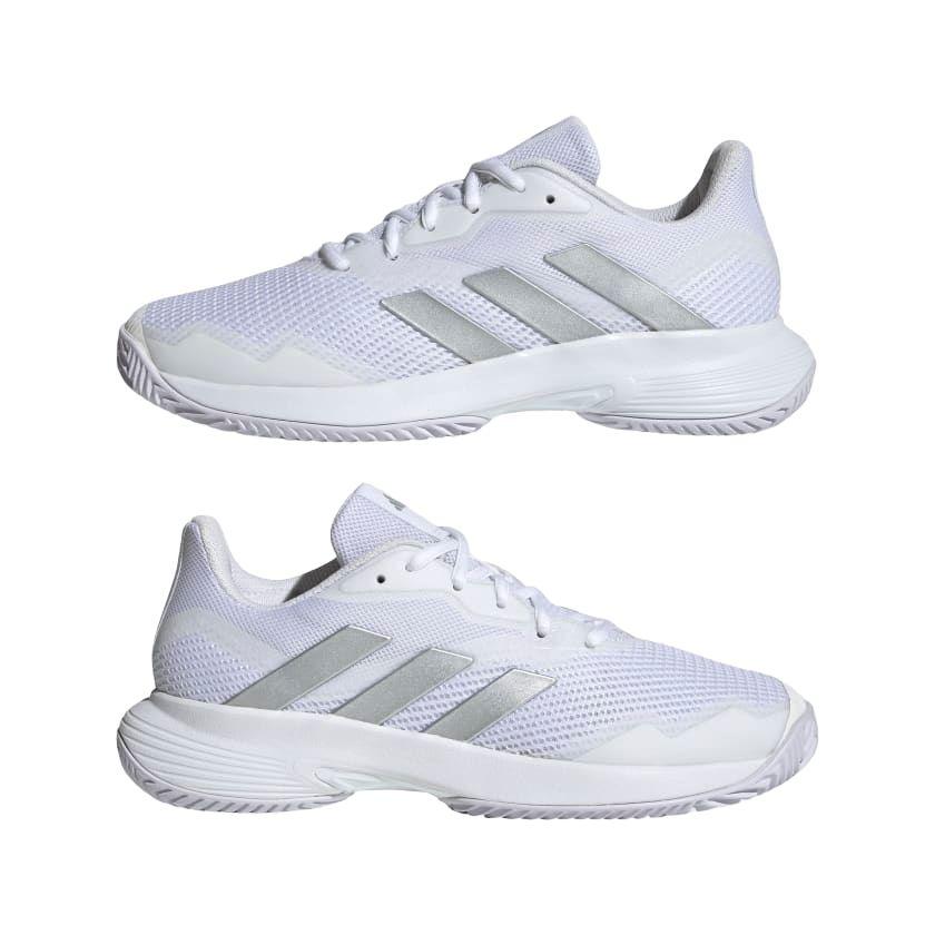 Scarpe da Tennis CourtJam Control Donna Cloud White/Silver Metallic/Cloud White