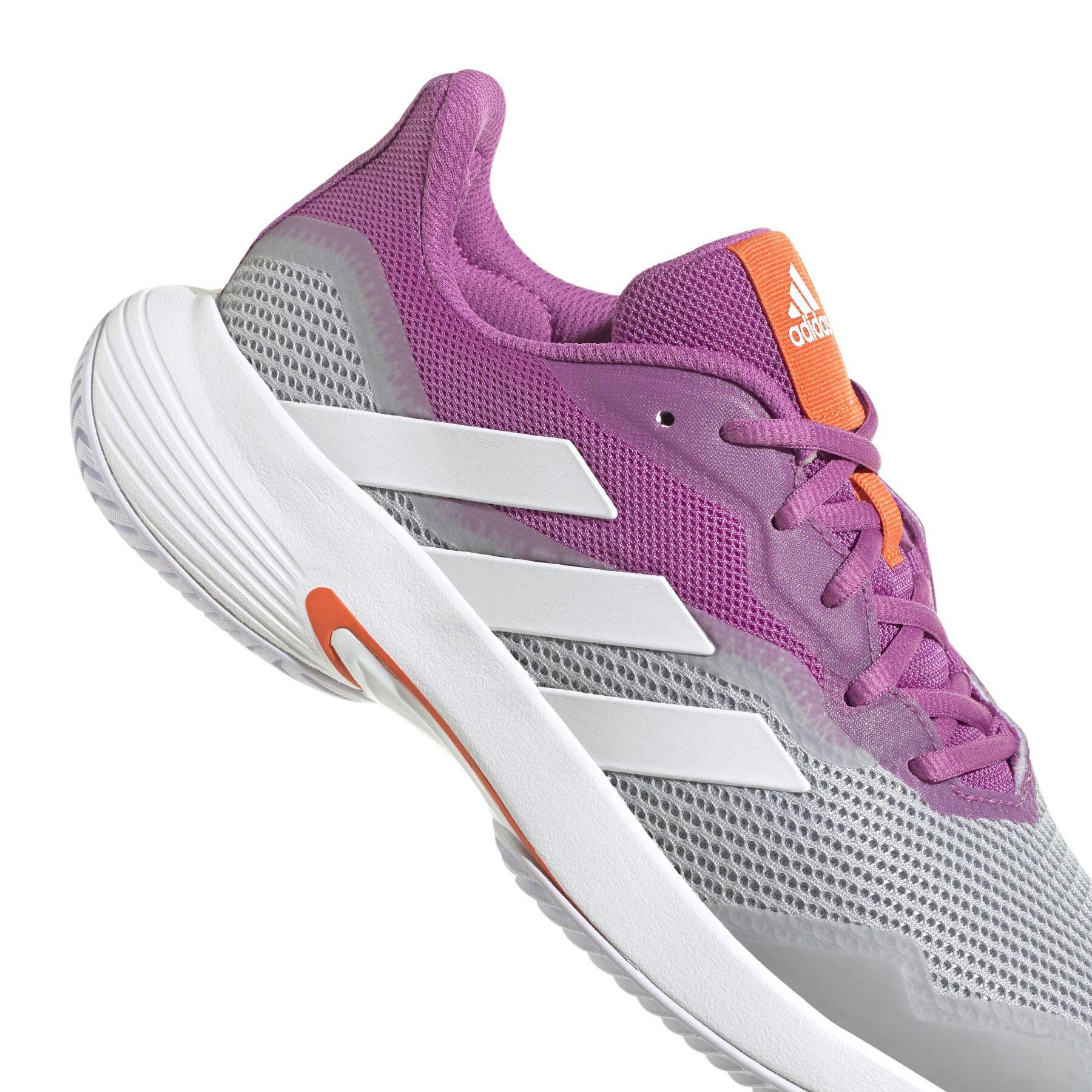 Scarpe da Tennis CourtJam Control Donna Semi Pulse Lilla/Bianco/Grigio Due