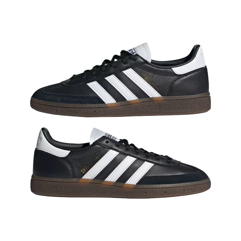 Adidas Originals Sneakers Uomo Nere Handball Spezial - IE3402 Nero Bianco