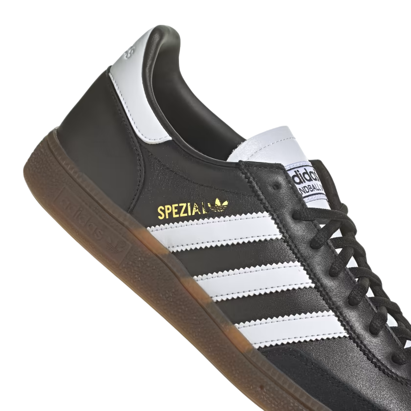 Adidas Originals Sneakers Uomo Nere Handball Spezial - IE3402 Nero Bianco