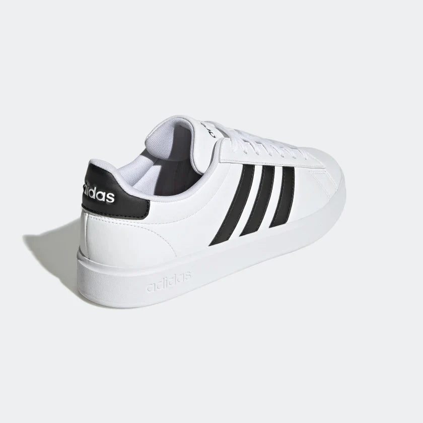 Adidas scarpa sneakers da uomo Grand Court 2.0 GW9195 bianco-nero