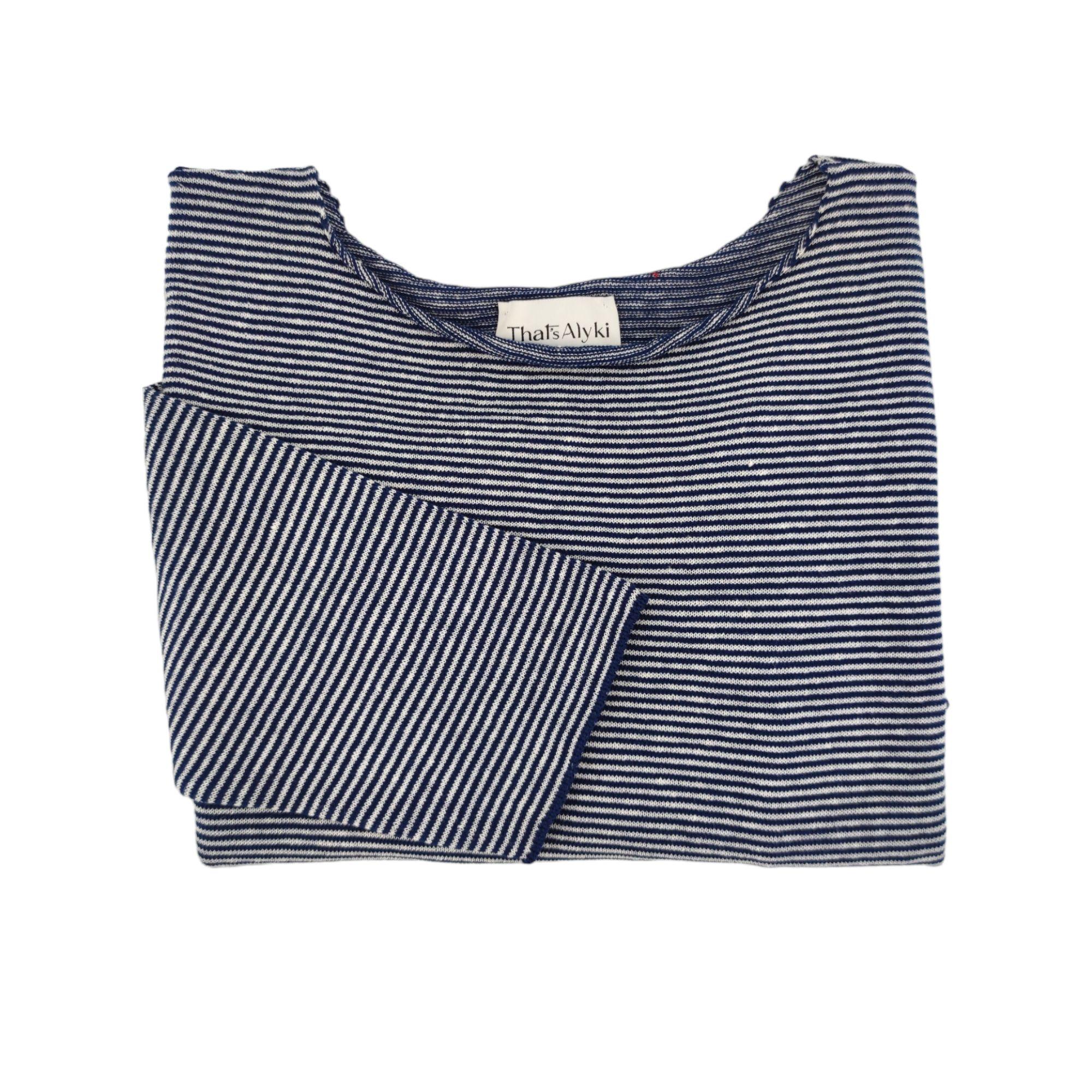 Maglia Azzurra Donna Cream/Navy