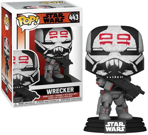 Funko Pop Star Wars 443 Wrecker  Vinyl Action Figure Statuetta Collezione
