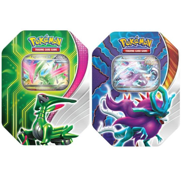 Pokemon Tin: Scontro Paradossale It Gioco Carte Collezionabili (Fogliaferrea-Ex)