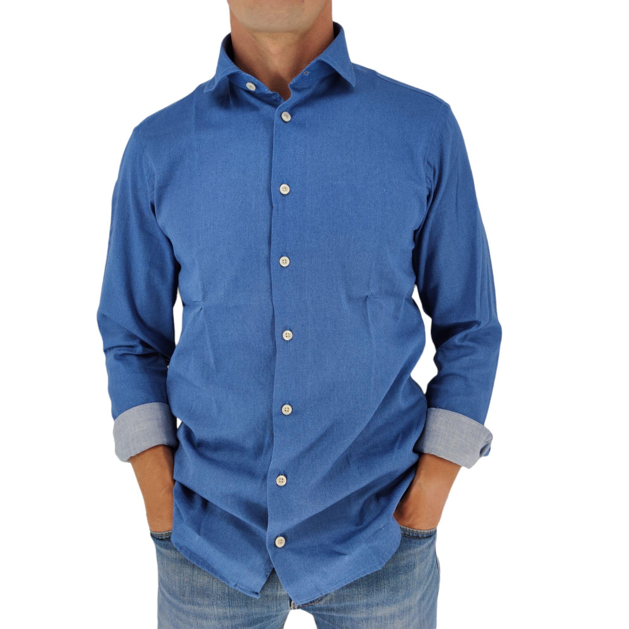 Camicia Simo Uomo Cobalt Blue