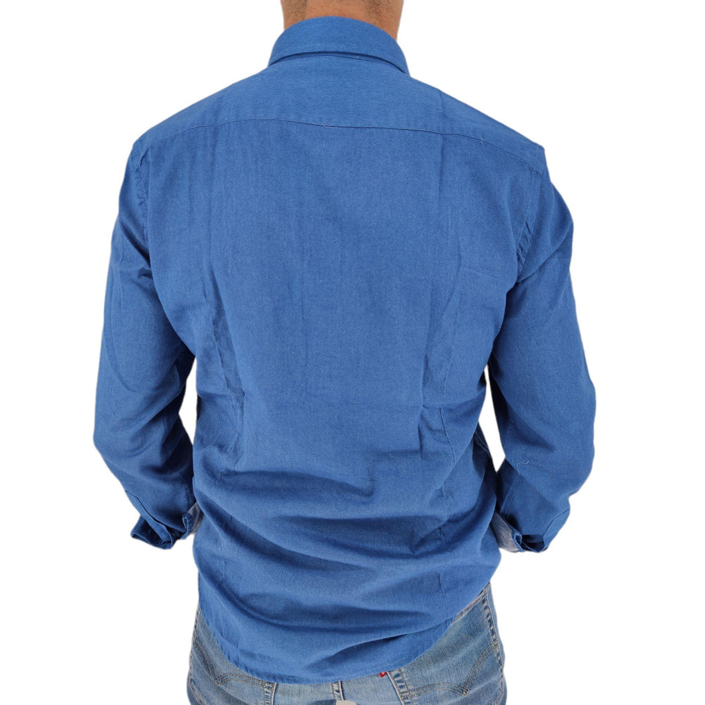 Camicia Simo Uomo Cobalt Blue