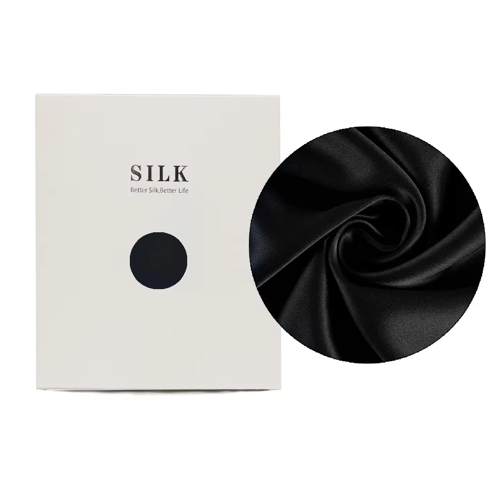 100% Natural Mulberry Silk Pillowcase with Hidden Zipper Double Sided Pure Silk Pillow Case Touch Soft &Cool Suitable for Summer