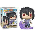 Funko Pop ! Animation Naruto Shippuden (1436) Sasuke Uchiha (Amaterasu) Glow Exm