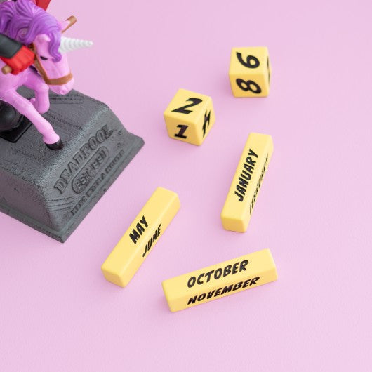 Marvel Deadpool Pony Calendario 3D Perpetuo Da Tavolo Figure Gadget Statua 21Cm