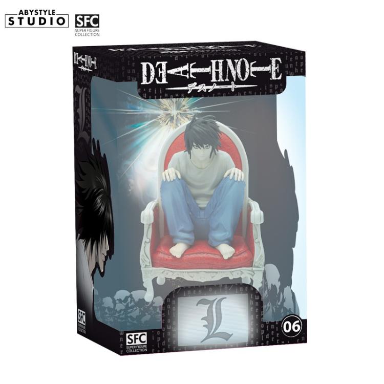 Abystyle - Sfc: Death Note 06 "L" Super Figure 30cm Statuetta Anime Collezione