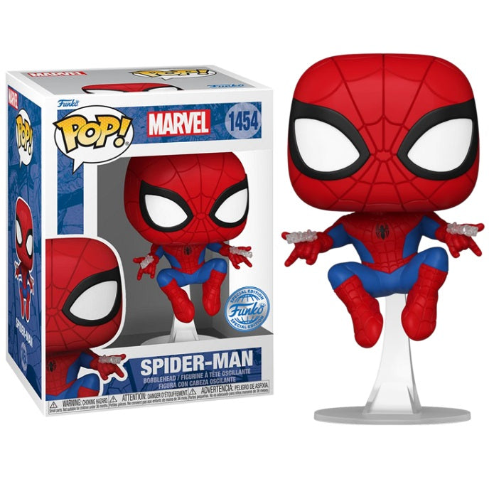 Funko Pop! Marvel - (1454) Spider-Man Web Swing Spidey Special Figure 9Cm