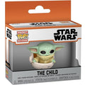 Funko Pop ! Keychain Pocket Star Wars The Mandolarian - (The Child) Portachiavi