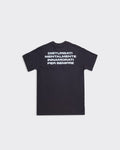 T-Shirt Disturbati Mentalmente Nera