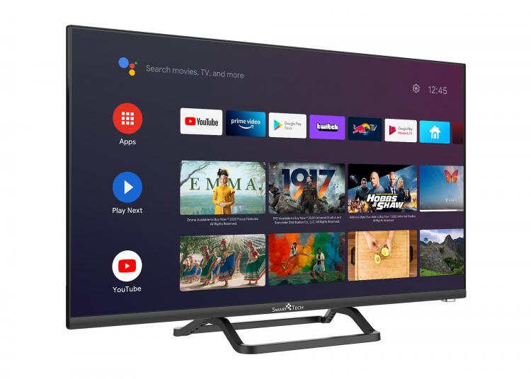 Smart Tv Smart Tech 32" Led Hd Ready Dvb-T2/S2 Wifi Internet Android Netflix Ps4
