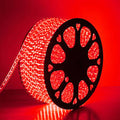 Striscia Led Smd 5050 5M 5 Metri 12V Ip66 Adesiva Bobina Led Flessibile Rosso