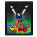Pyramid - Dragon Ball Z - Power Levels Increased Poster 3D Lenticular In Cornice
