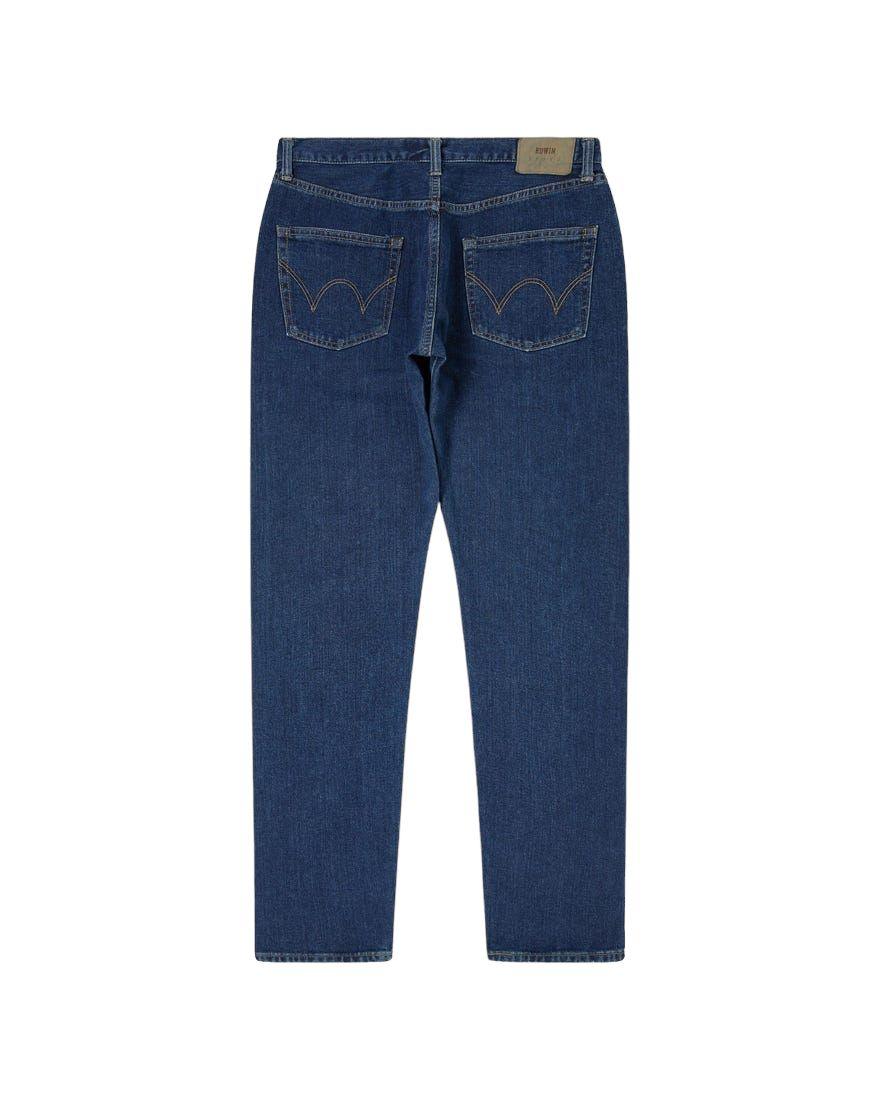Pantaloni Regular Tapered Uomo Blue/Akira Wash