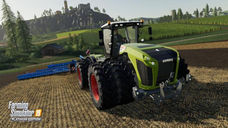 Farming Simulator 19 Edizione Platinum Pc Computer Videogioco Italiano Nuovo