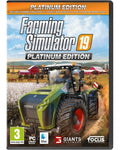 Farming Simulator 19 Edizione Platinum Pc Computer Videogioco Italiano Nuovo