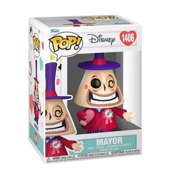 Funko Pop ! Disney Nightmare Before Christmas -(1406) Mayor S. Valentines Figure