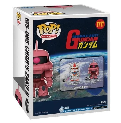 Funko Pop ! Animation - Mobile Suit Gundam (1717) Ms-06S Char'S Zaku II 15Cm