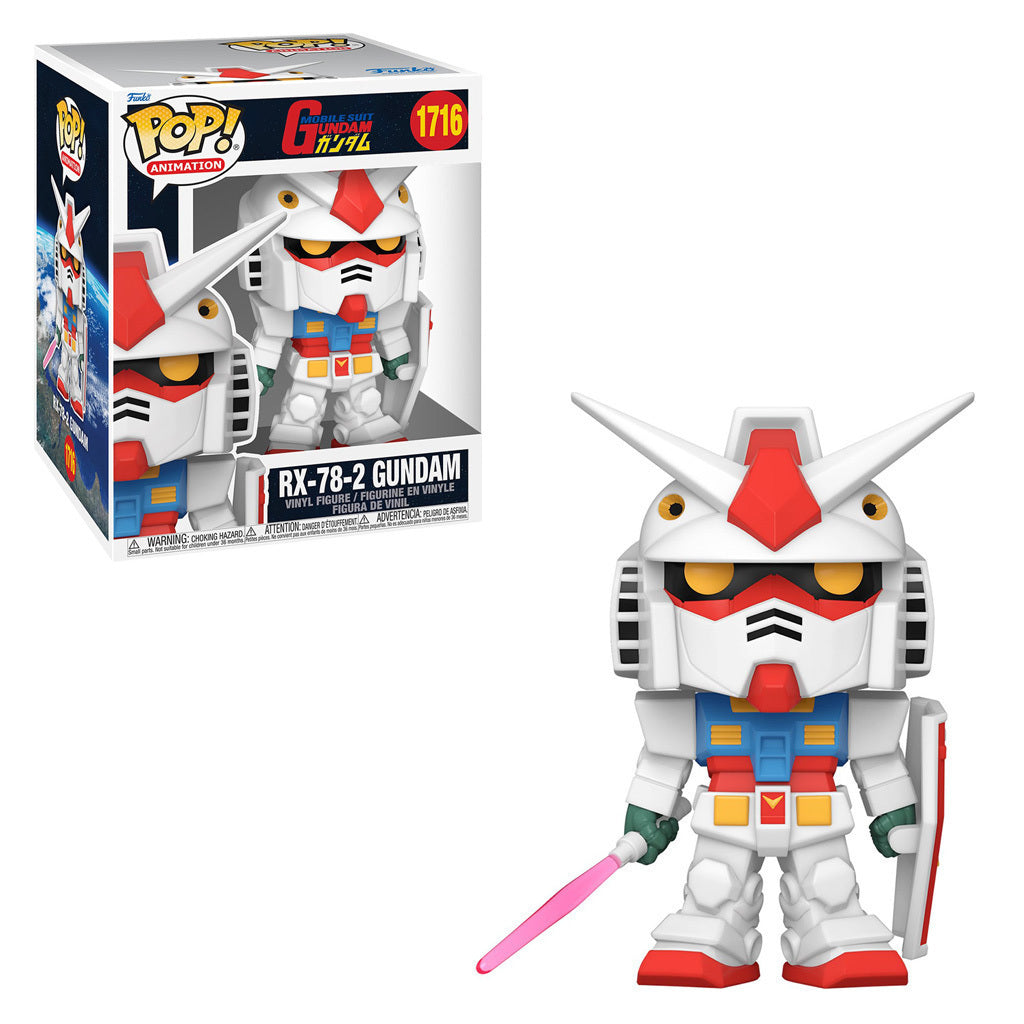 Funko Pop ! Animation - Mobile Suit Gundam (1716) Rx-78-2 Gundam Figure 15Cm