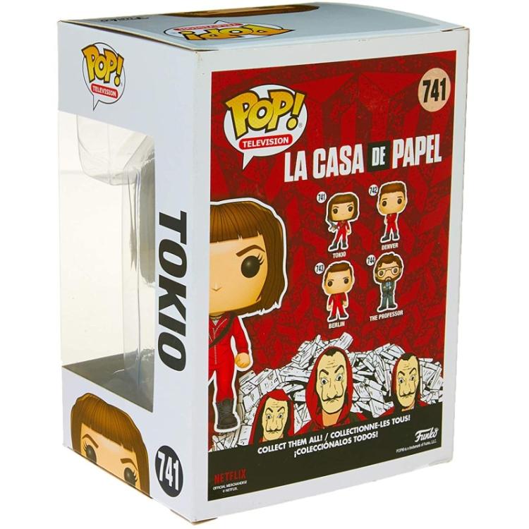 Funko Pop ! La Casa De Papel (741) Tokio Figure Vinyl La Casa Di Carta Tokyo