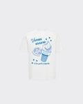 T-Shirt Vorrei Essere Il Tuo Gusto bianca