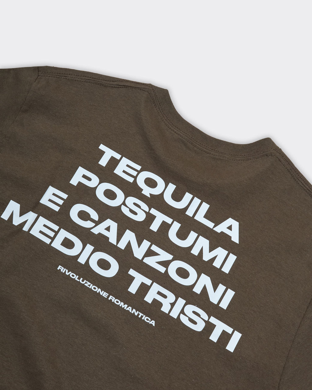 T-Shirt Tequila Postumi Marrone