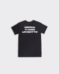 T-Shirt Ti Amo Nera