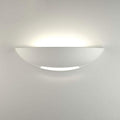 Universo Applique Gesso A Parete Doppia Emissione Lampada R7S Interno Mezza Luna