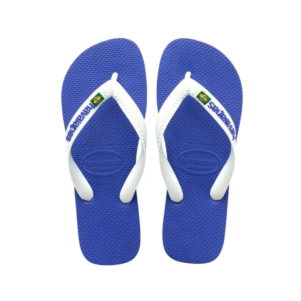 Infradito Brasil Logo Marine Blue