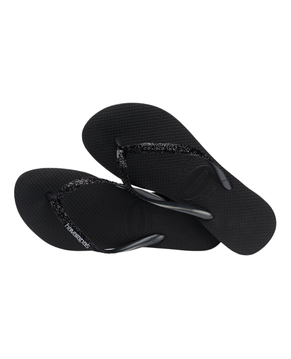 Infradito Slim Glitter II Donna Black/Dark Grey