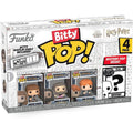 Funko Bitty Pop ! Harry Potter - Hermione Granger/Rubeus Hagrid/Ron Weasley 4Pz