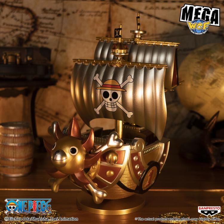 Banpresto One Piece - Thousand Sunny - Figure Mega WCF Special 19cm Oro