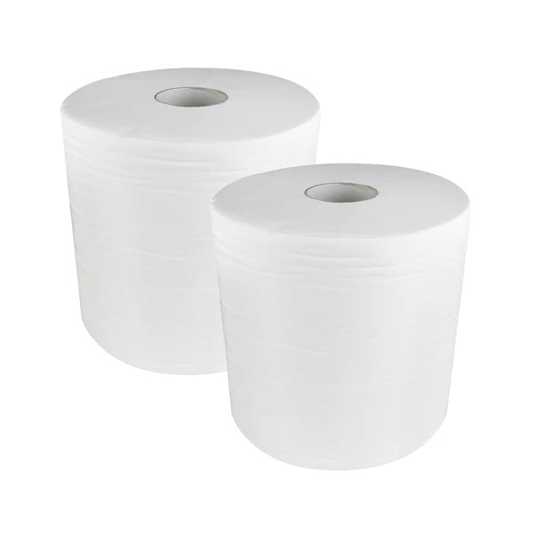 Rotolone Carta Bobina Linea Casa A Strappo 800 2 Veli Pura Cellulosa Asciugamano