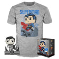 Funko Pop Dc Collection By Jim Lee Superman 278 + T Shirt L Special Edition Hero