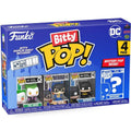 Funko Bitty Pop! Dc Comics 4Pack - The Joker/Batman/Batgirl + Figure Mystery